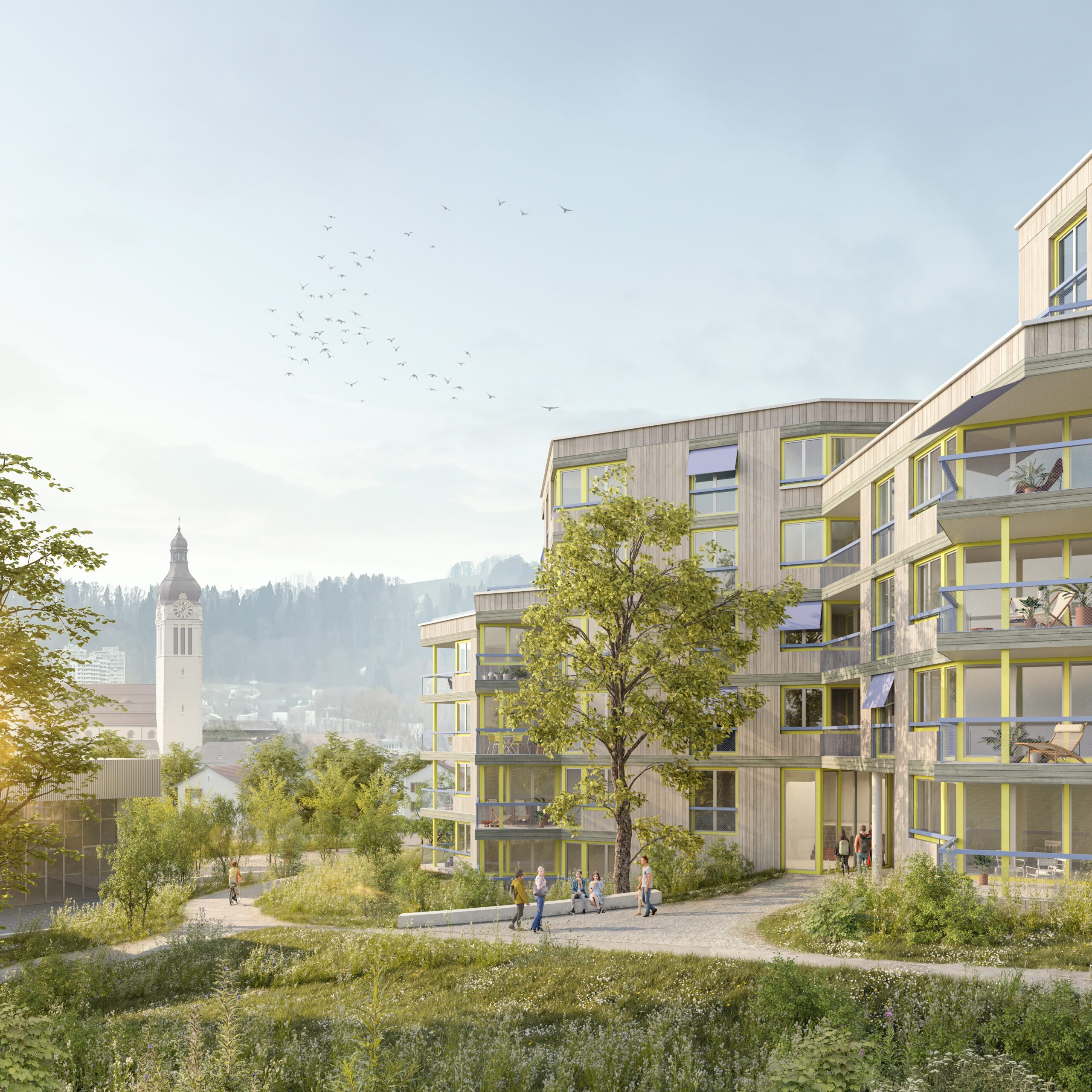 Die Asga gewinnt Wettbewerb für Wohnquartierbebauung in St. Gallen